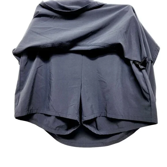 Athleta Women’s Golf tennis Mini Skirt Black Size 8 Stretch, Comfy - Picture 6 of 9